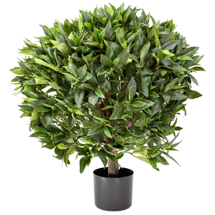 Bay Leaf Ball Topiary Tree 120cm Artificial