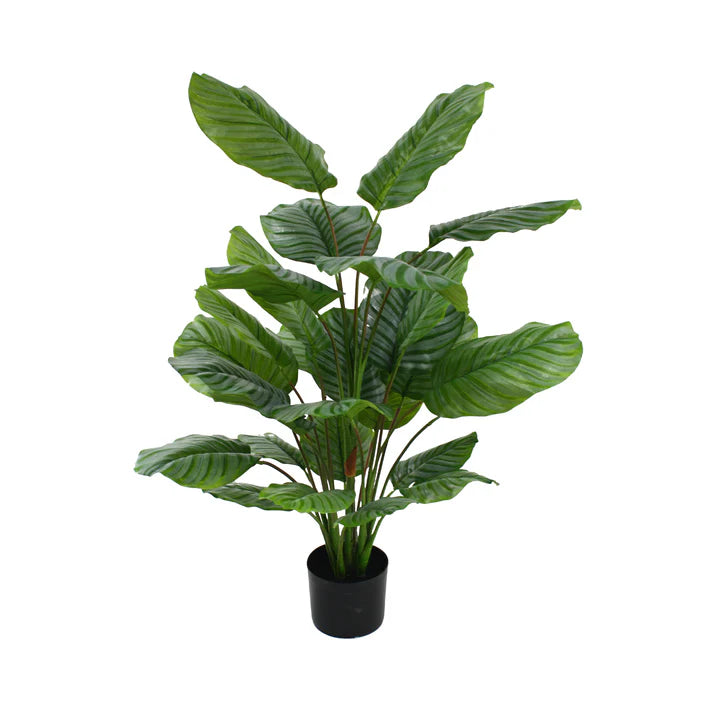 Calathea Faux Plant in Pot 110cm Artificial