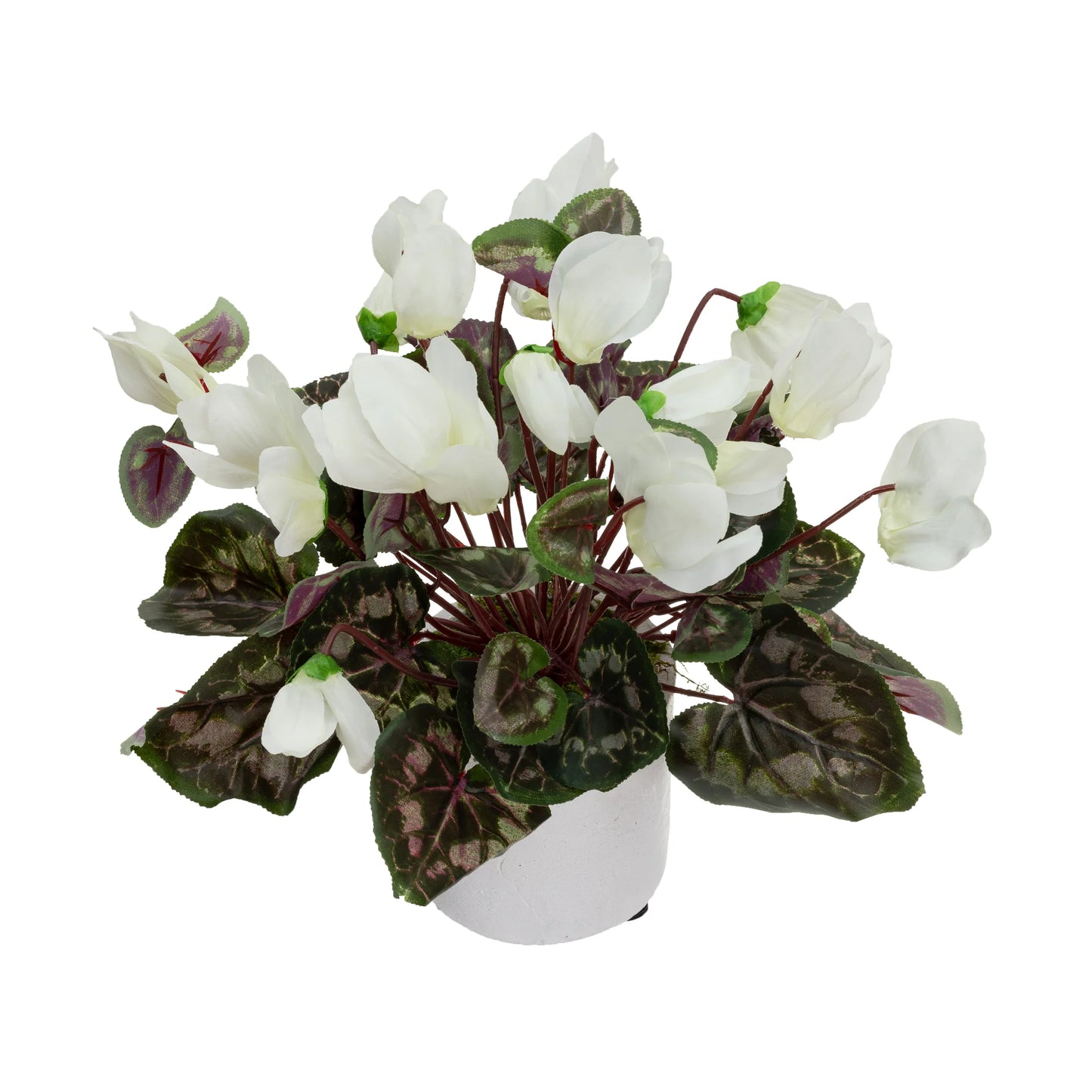 Cyclamen in Pot - Artificial Flower Arrangements and Artificial Plants