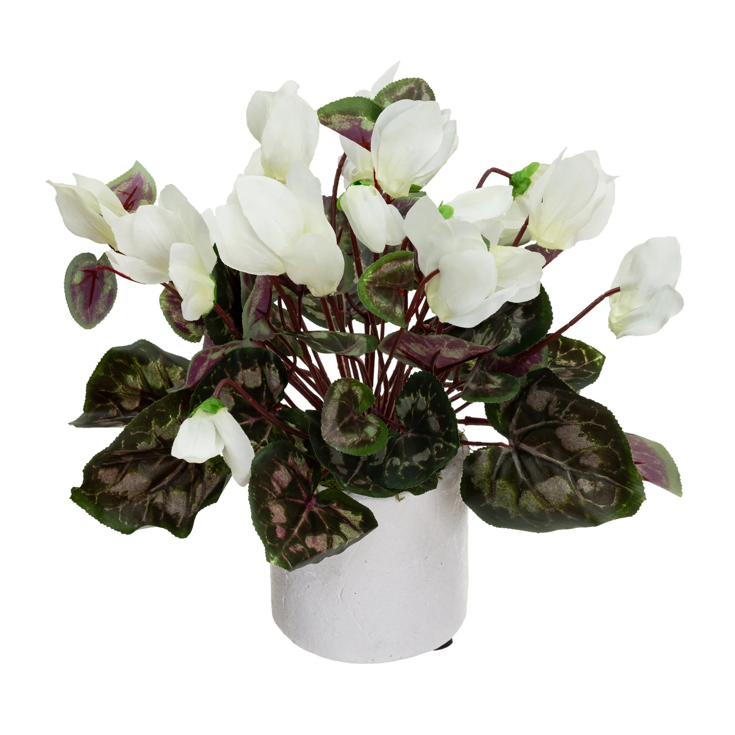 Cyclamen in Pot - Artificial Flower Arrangements and Artificial Plants