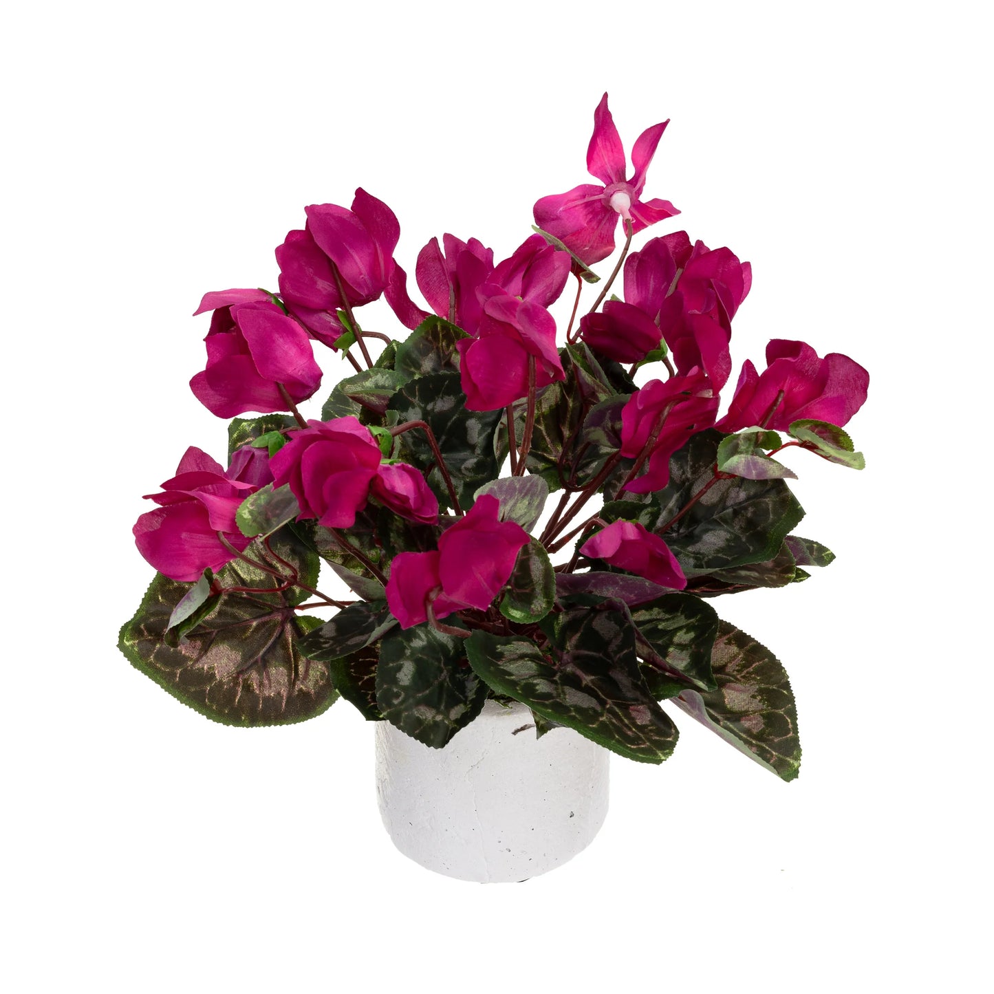 Cyclamen in Pot - Artificial Flower Arrangements and Artificial Plants