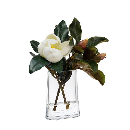 Magnolia Arrangement in Vase (Mixed) 42cm Artificial