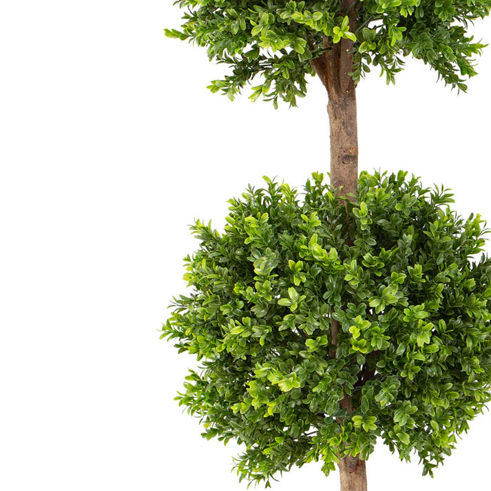 Boxwood Double Ball Tree 120cm Artificial