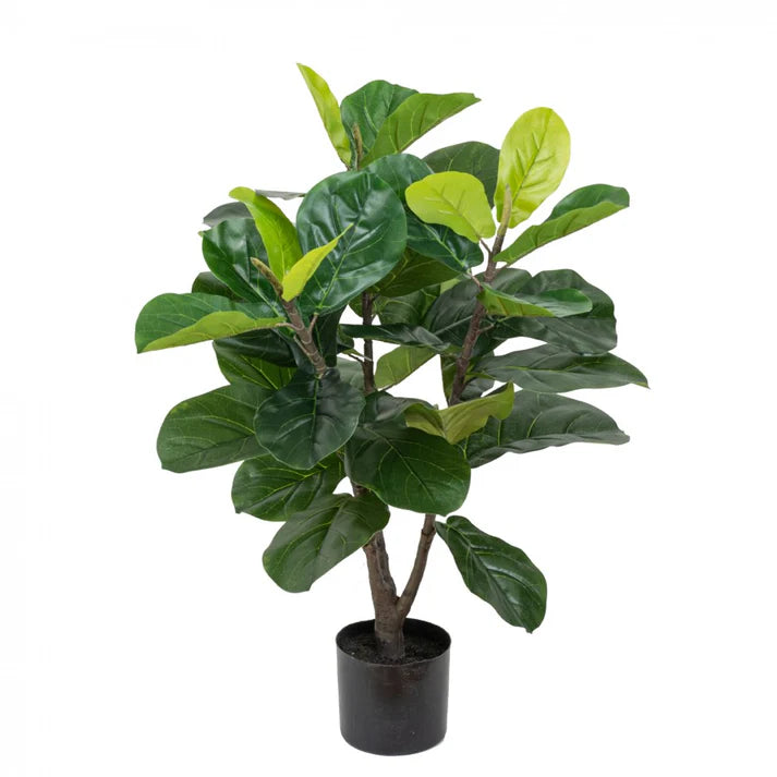 Real Touch Fiddle Leaf Plant in Pot 90cm Artificial