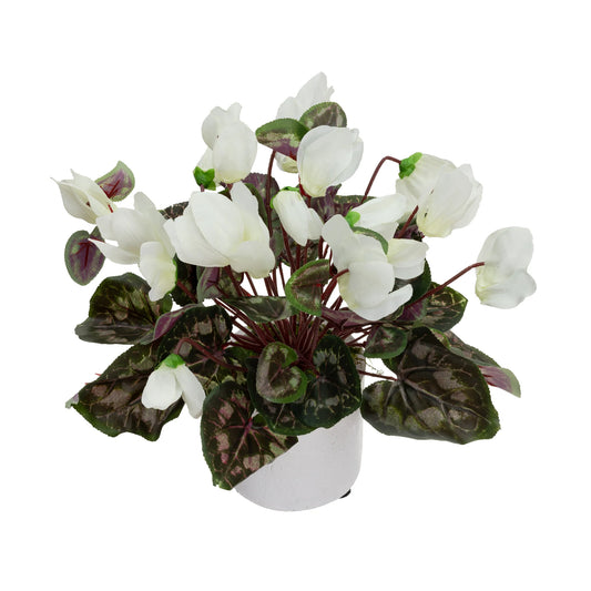 Cyclamen in Pot - Artificial Flower Arrangements and Artificial Plants
